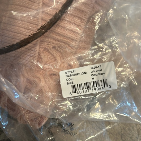 SER.O.YA LOLA DRESS CINTZ ROSE M - Picture 12 of 12